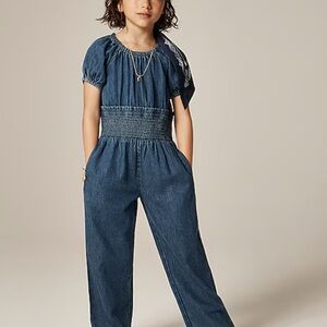 J. Crew Kids Indigo Jumpsuit